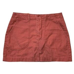 Indigo Rein Terracotta Red Mini Skirt Size 7/27